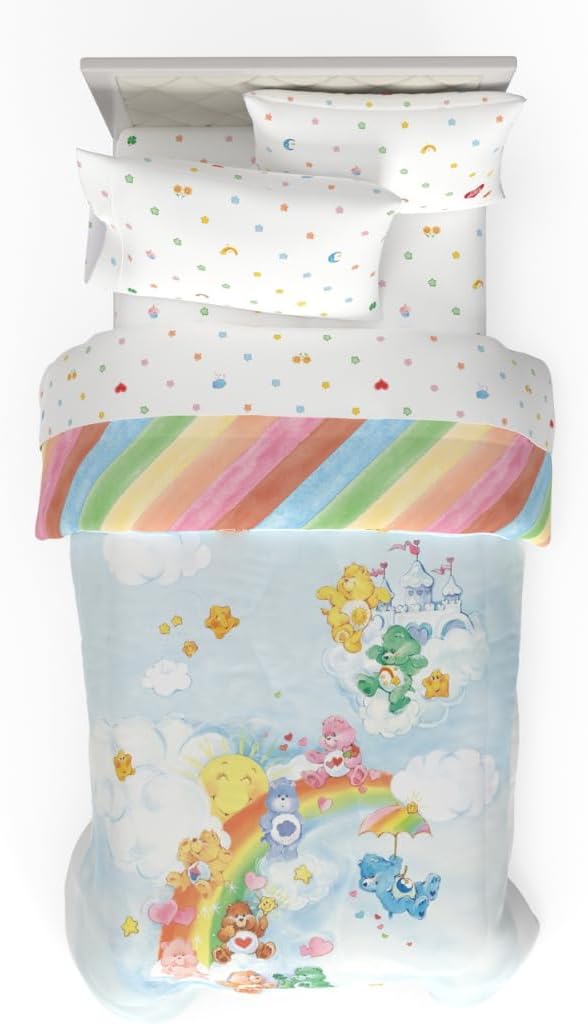 Care Bears Classic Cozy Reversible Microfiber Comforter Set