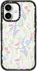 CASETiFY Impact Case for iPhone 16 Pink Pastel Cute Floral - Slim Fit