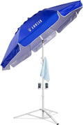 AMMSUN Shade Umbrella 6.5ft Portable Free Standing Canopy - Instant