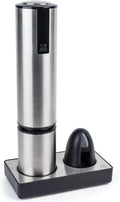 Peugeot Elis Touch Electric Corkscrew - Rechargeable Stainless Steel