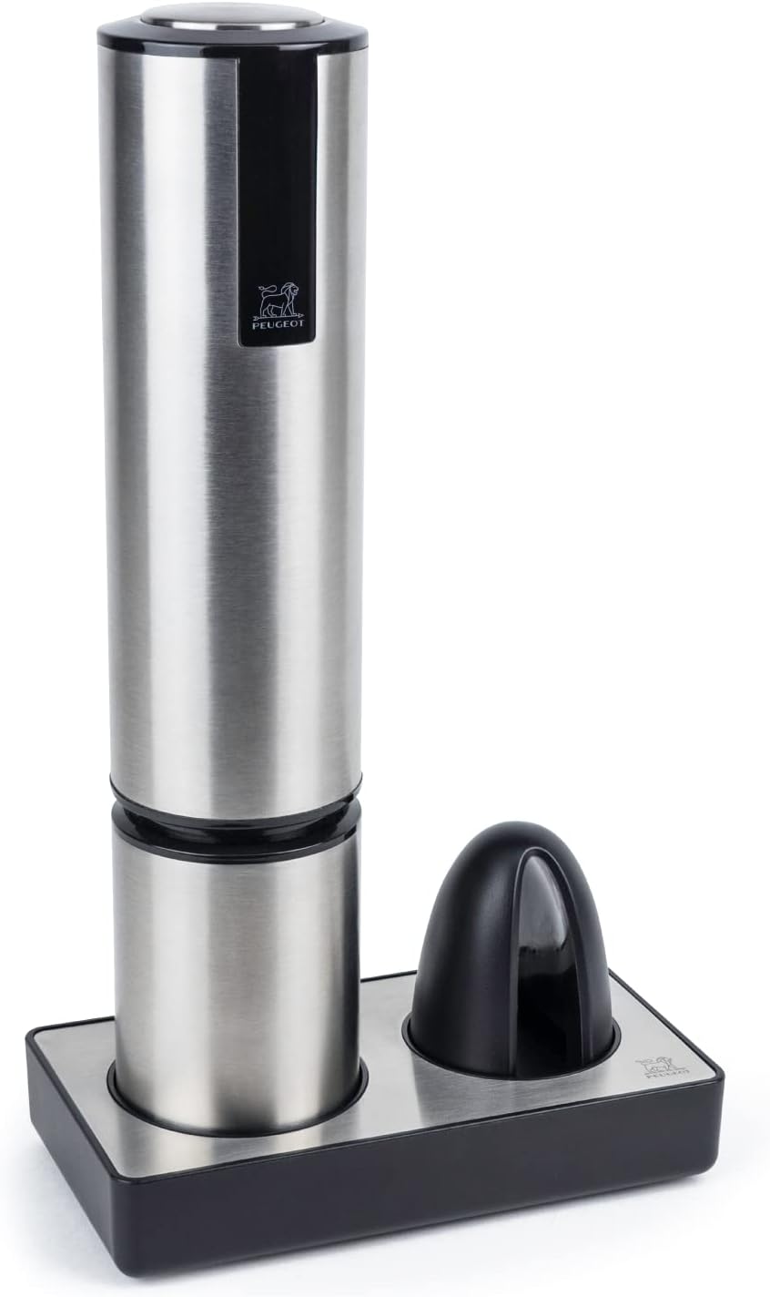 Peugeot Elis Touch Electric Corkscrew for Effortless Wine Opening