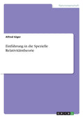 Einfuhrung in die Spezielle Relativitatstheorie Book Review