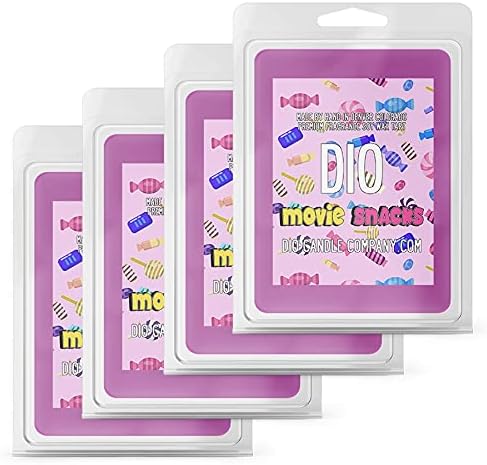 Movie Snacks Wax Melts 4 Pack Candy Scented Soy for Home