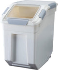 HANAMAYA 25 Liter Rice Storage Container with Cup - Easy Roll & Seal