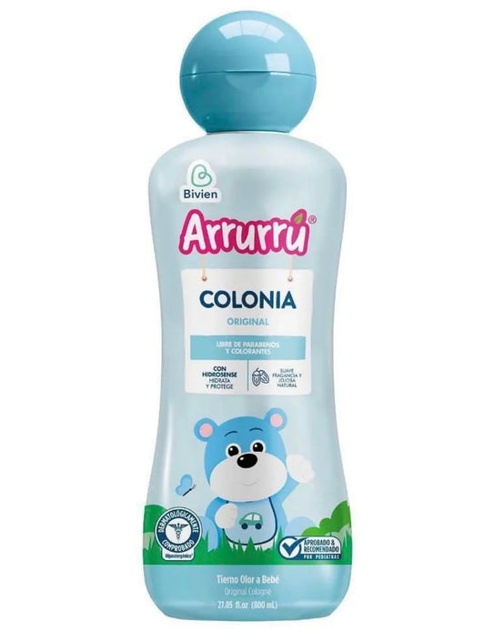 Arrurru naturals Colonia Original Azul for Baby Care 27.5 fl.oz