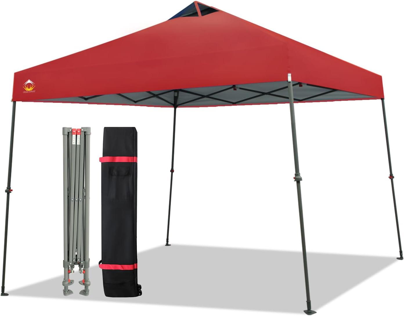 Instant Sun Shade: CROWN SHADES 9x9 Pop Up Canopy