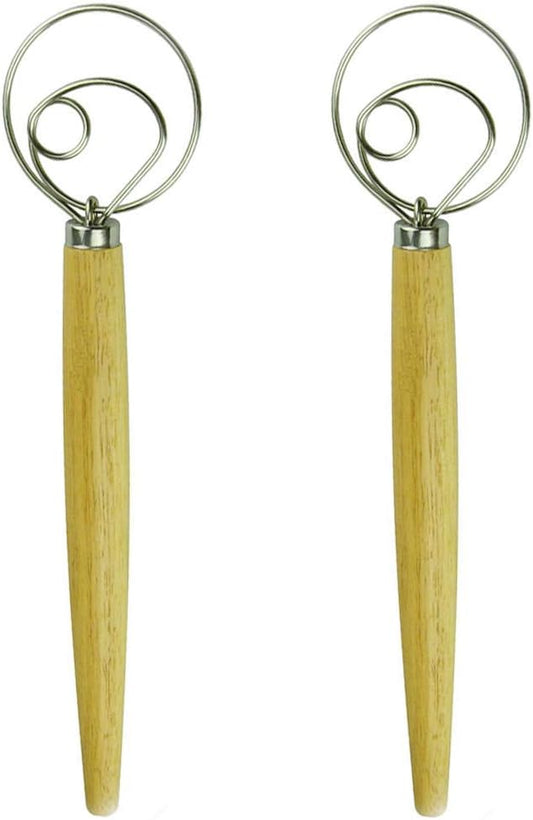 Effortless Mixing: Stainless Steel Danish Whisk Set