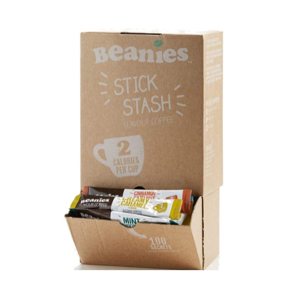 Beanies The Flavour Co Instant Flavored Coffee Sticks