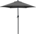 7.5 ft Patio Umbrella Outdoor Table Market Umbrella - Tilt & Crank