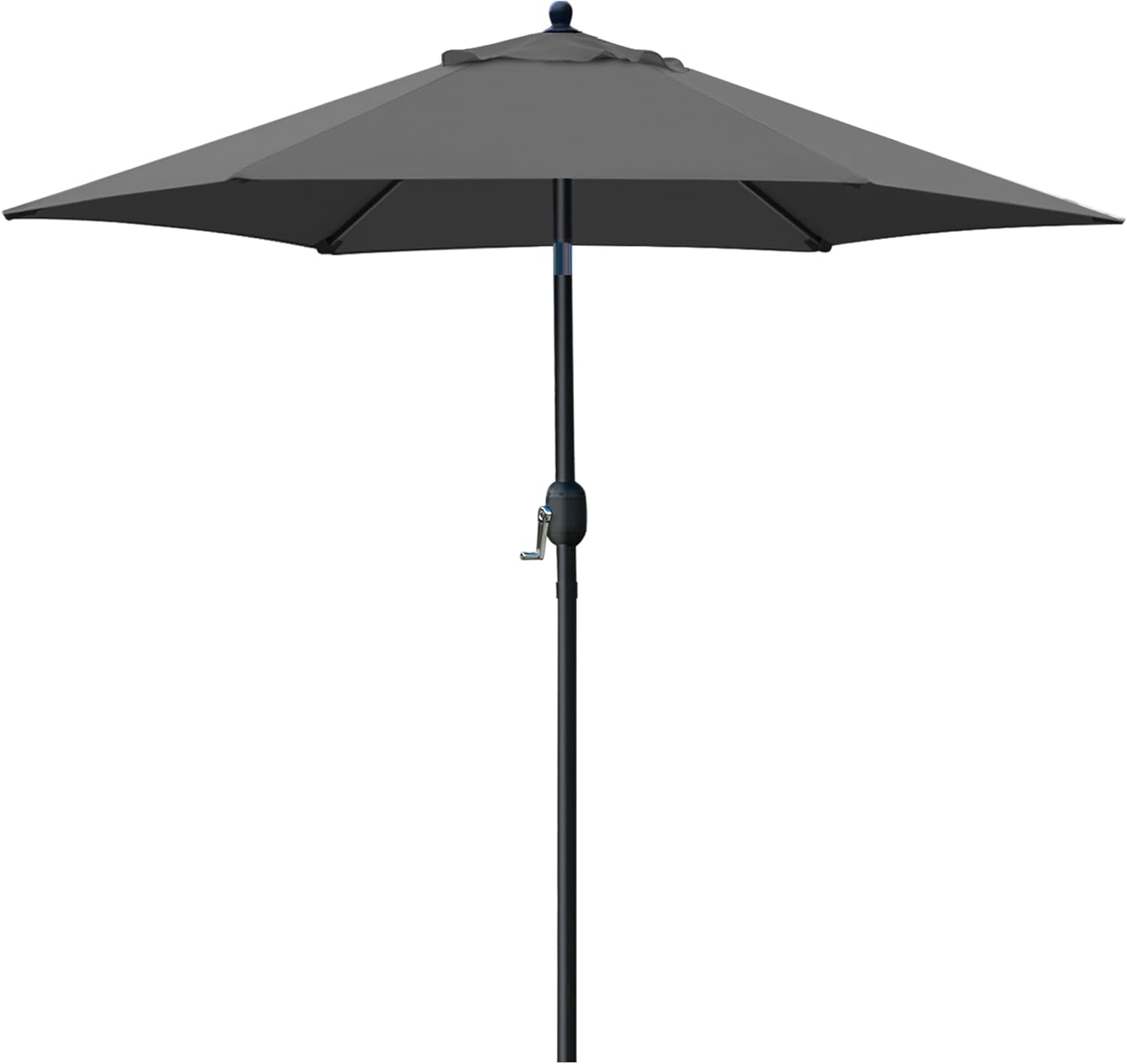 Sunnyglade 7.5ft Patio Umbrella with Push Button Tilt and Crank
