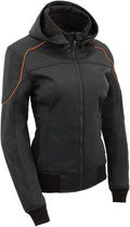 Milwaukee Leather Women's Soft Shell Armored Motorcycle Jacket