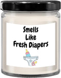 ABDL Candle Smells Like Fresh Diapers Vanilla Scent - Clean Burn