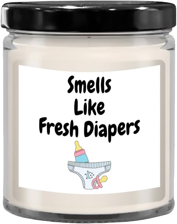 Fresh Diaper Scent Candle for ABDLs