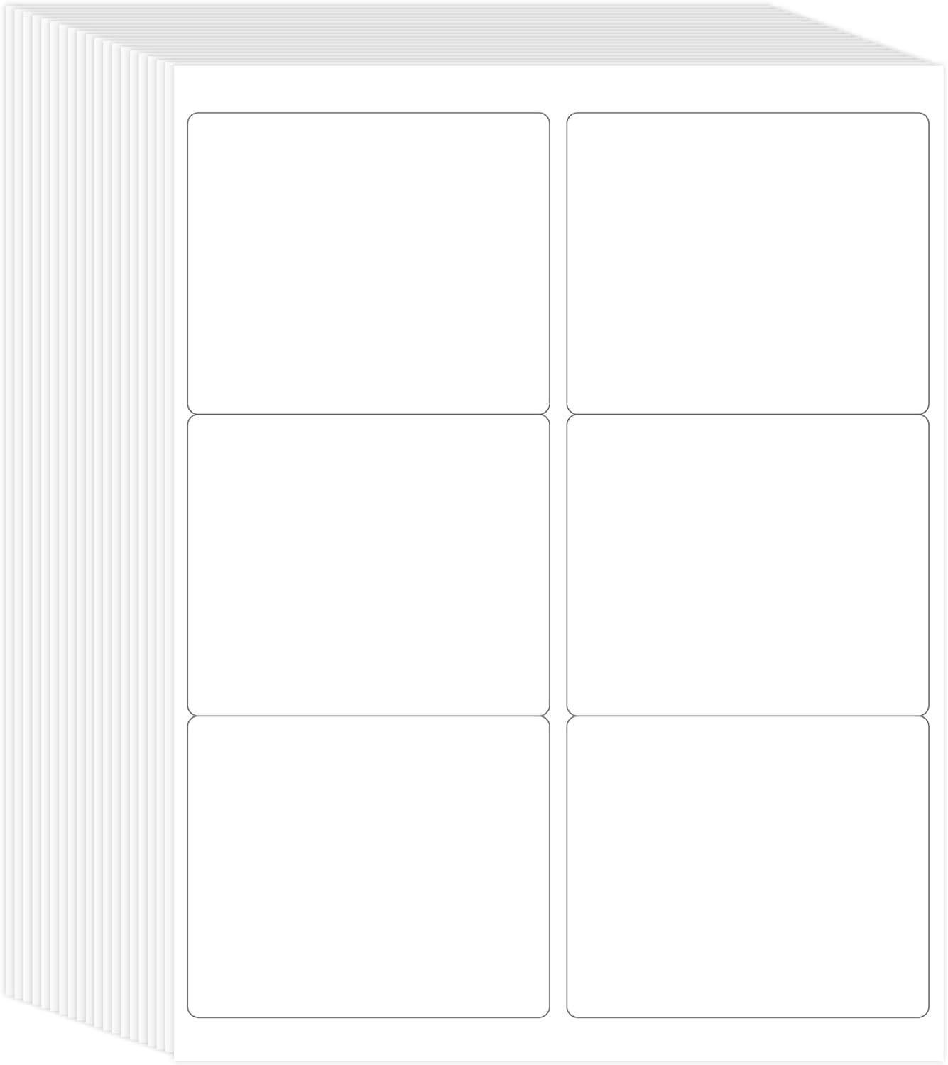 L LIKED Printable Shipping Address Labels - 3000 PCS Quality Stickers