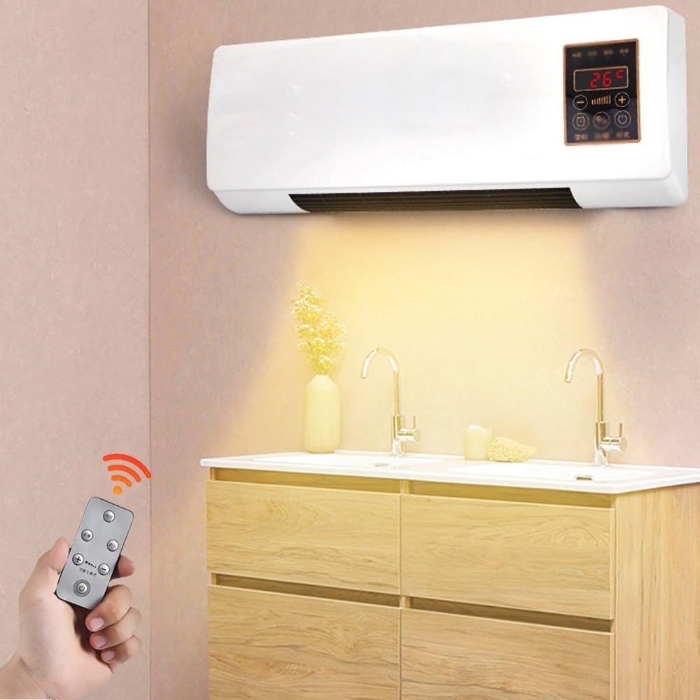 Smart 2-in-1 Mini AC/Heater - Remote Control, Perfect Anywhere!