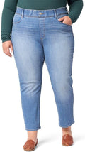 Totally Shaping Ultimate Ankle Straight Mid-Rise Jeans - Flattering =