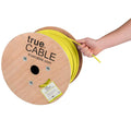 Cat6 Plenum Shielded Cable 1000ft CMP - 550MHz Performance