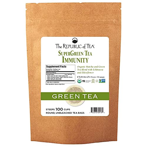 Organic Immunity Green Tea Super Refill with Echinacea & Ginger