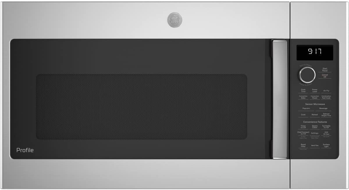 GE Stainless Steel Over-the-Range Microwave, 1.7 Cu. Ft.