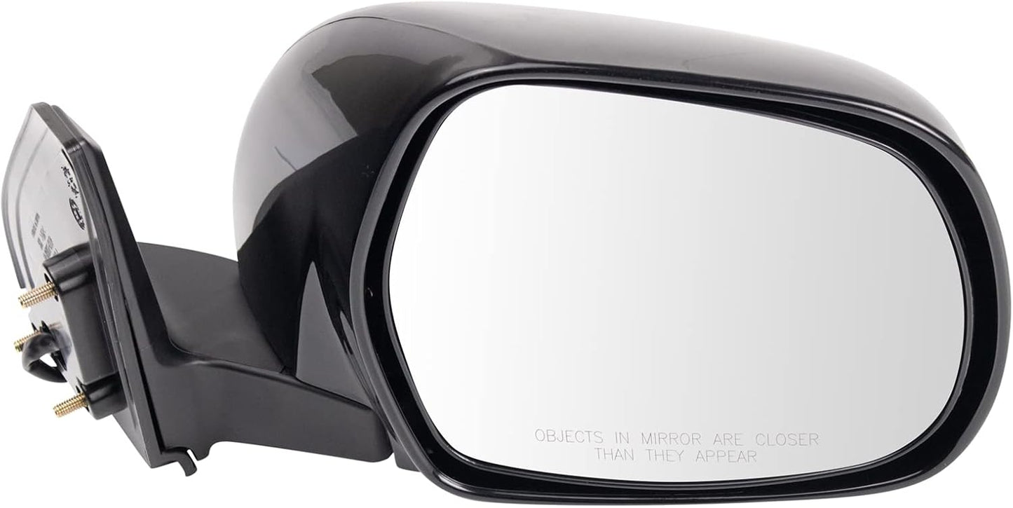 TRQ Right Mirror with Heat for 2003-2009 Toyota 4Runner