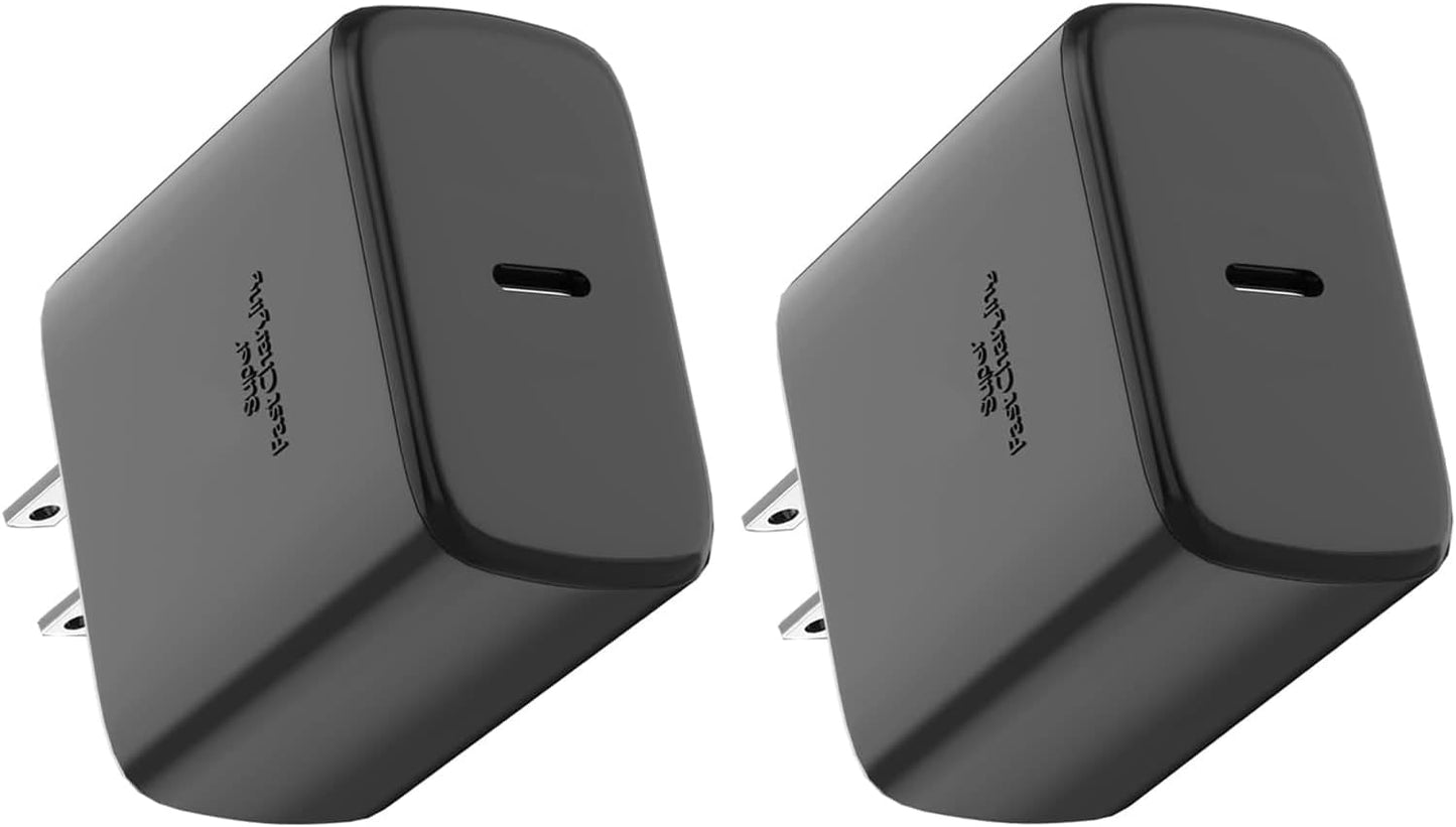Super Fast 45W Samsung Charger 2-Pack - Quick Charge