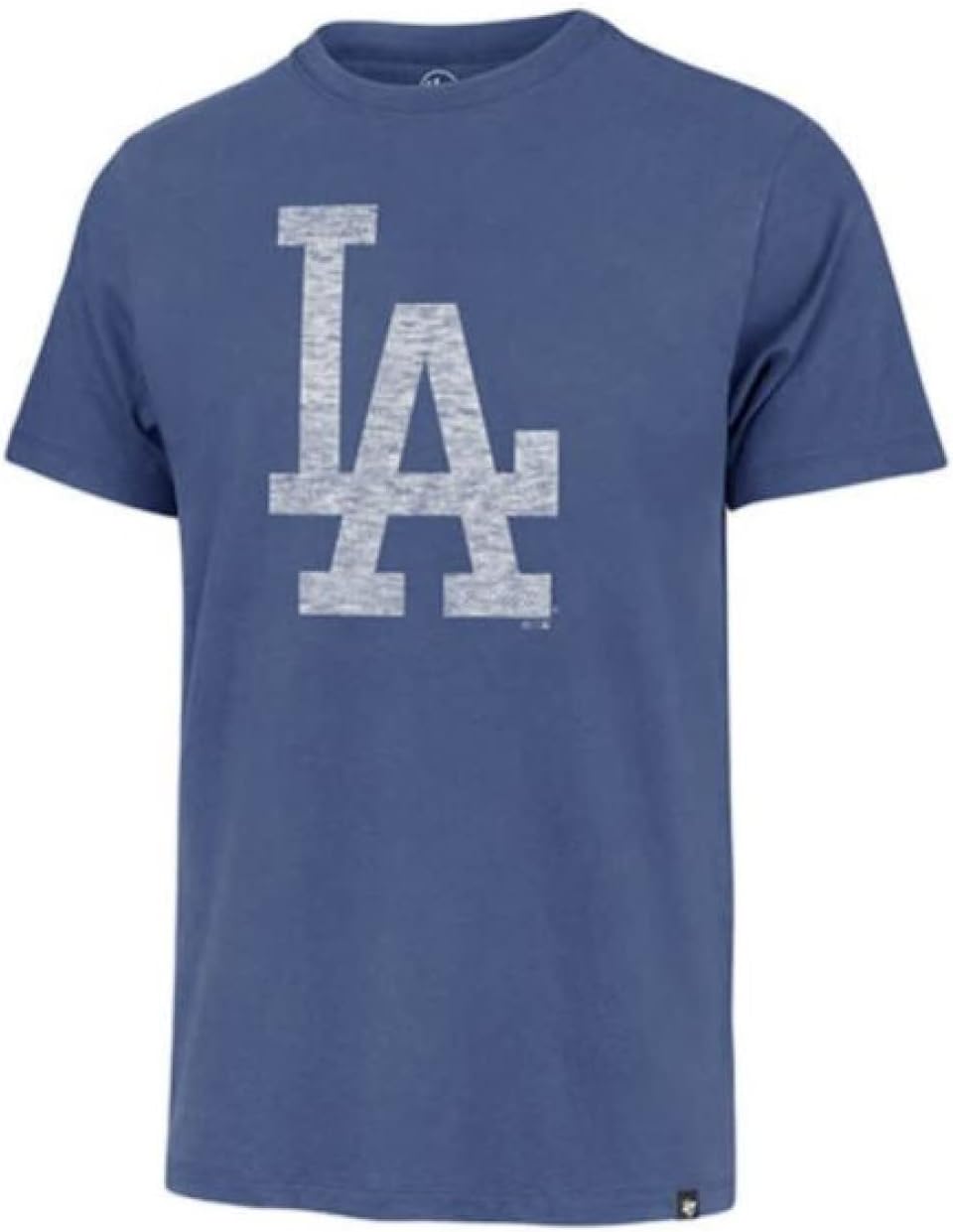 Los Angeles Dodgers Distressed Imprint Logo Baseball T-Shirt
