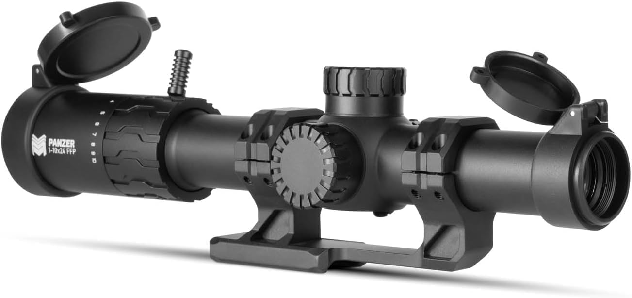 Monstrum Panzer ED 1-6x24 FFP LPVO Scope for Precision Shooting