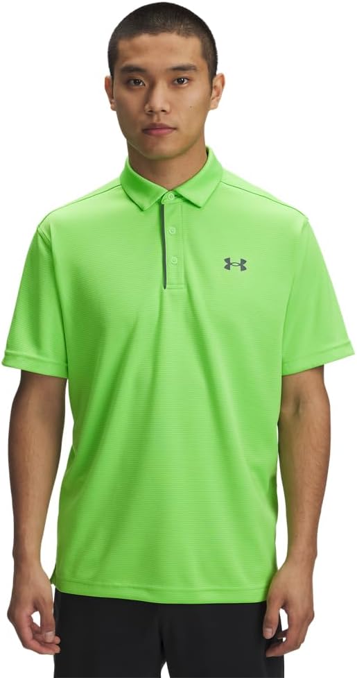 Under Armour Men's Tech Golf Polo: Soft, Light & Breathable Fabric