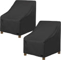 Patio Adirondack Chair Cover Waterproof Deep Seat - 2 Pack