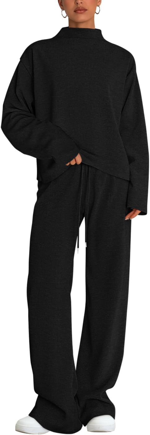 PRETTYGARDEN Two Piece Sets for Women Fall Sweatsuit Style