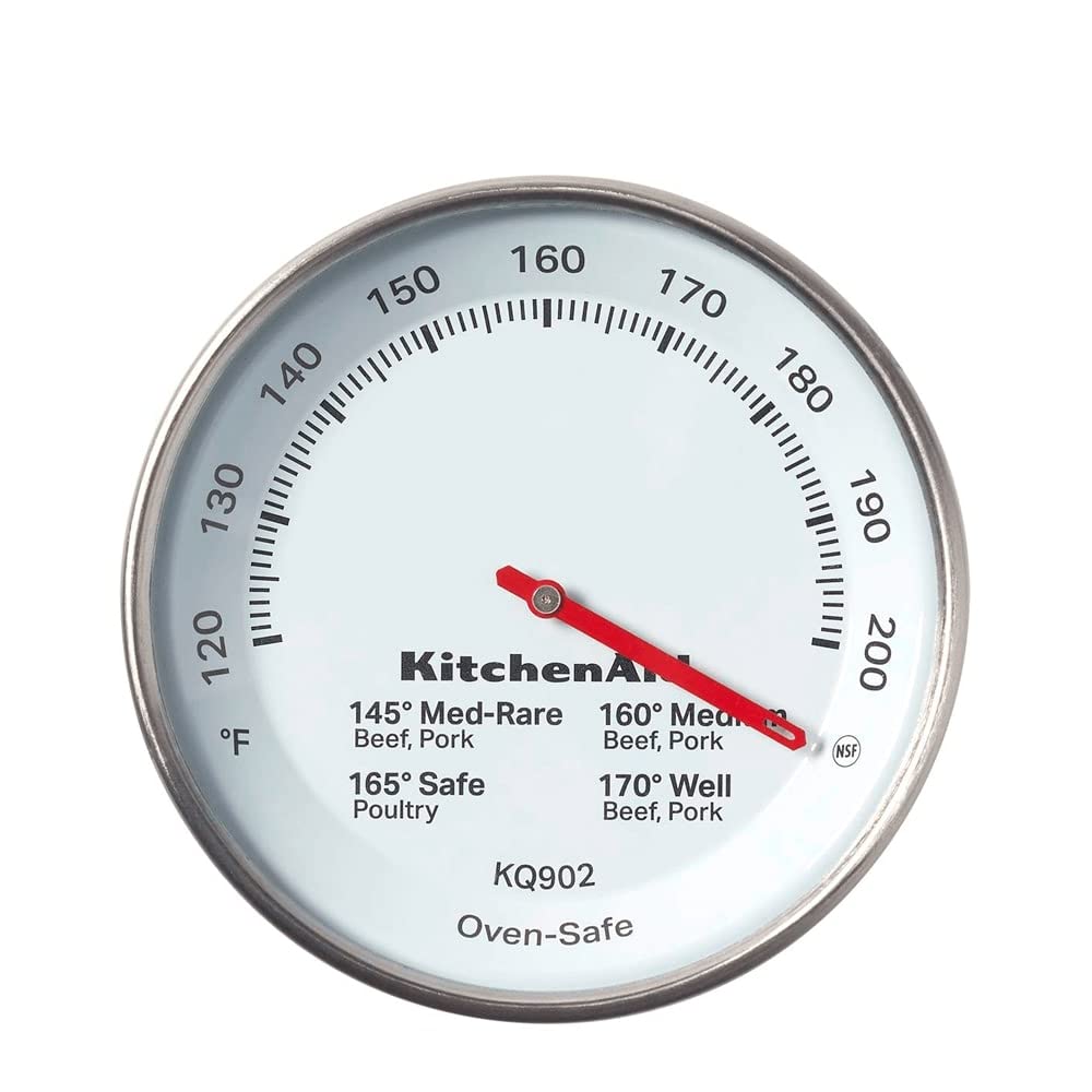 KitchenAid KQ902 Stainless Steel Meat Thermometer: Perfect Results Guaranteed