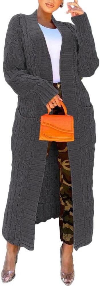 Nimsruc Cardigan Sweaters for Women Casual Oversized Style