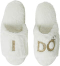 Dearfoams Bride and Bridesmaid Matching Bridal Slippers - Cozy Memory