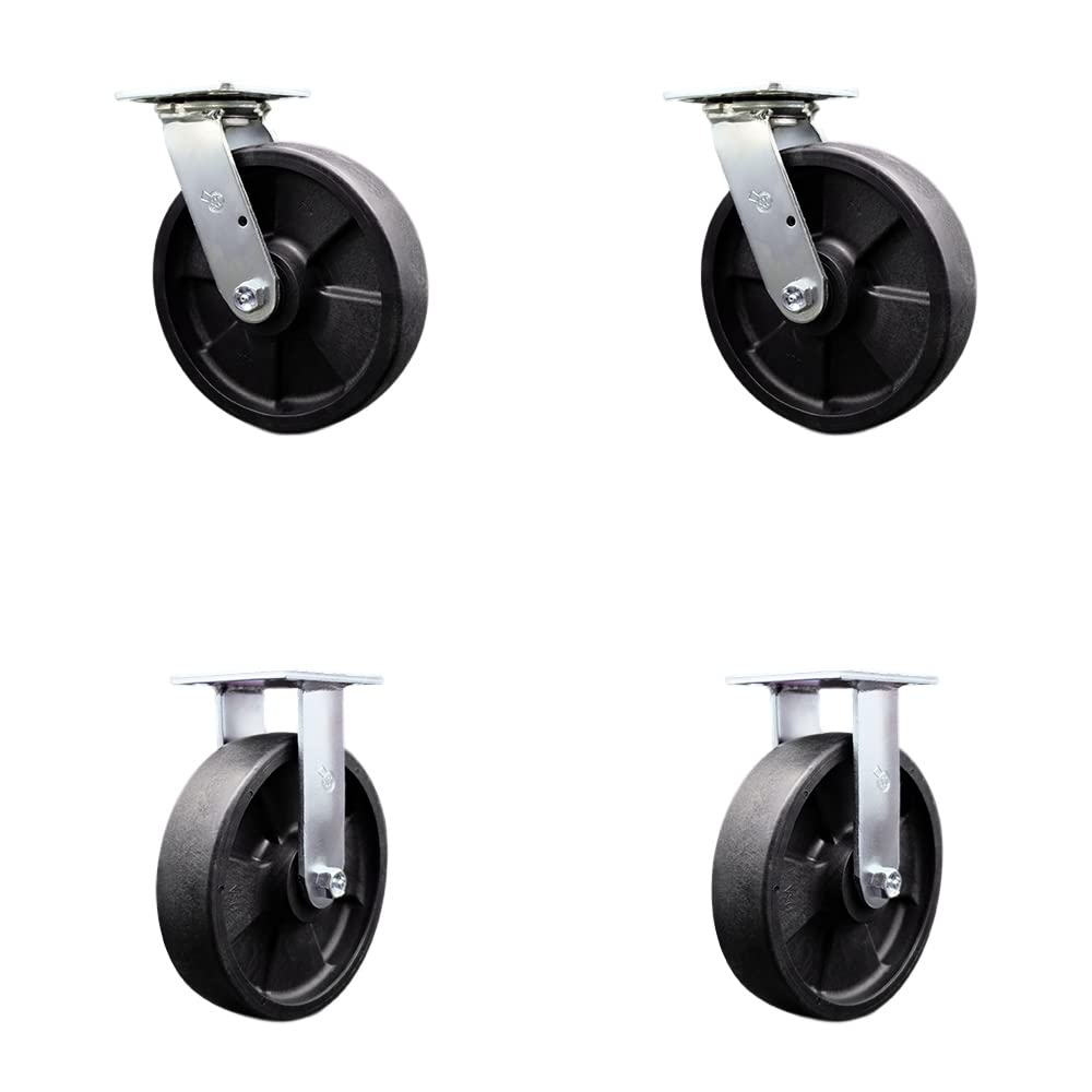 Rubbermaid Platform Truck Caster Kit for Heavy Duty Trucks
