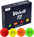 Volvik T2 Matte Finished Distance Balls - Long Spin Control