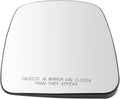 TRQ Passenger Side Power Heated Mirror Glass for Chevy Vans