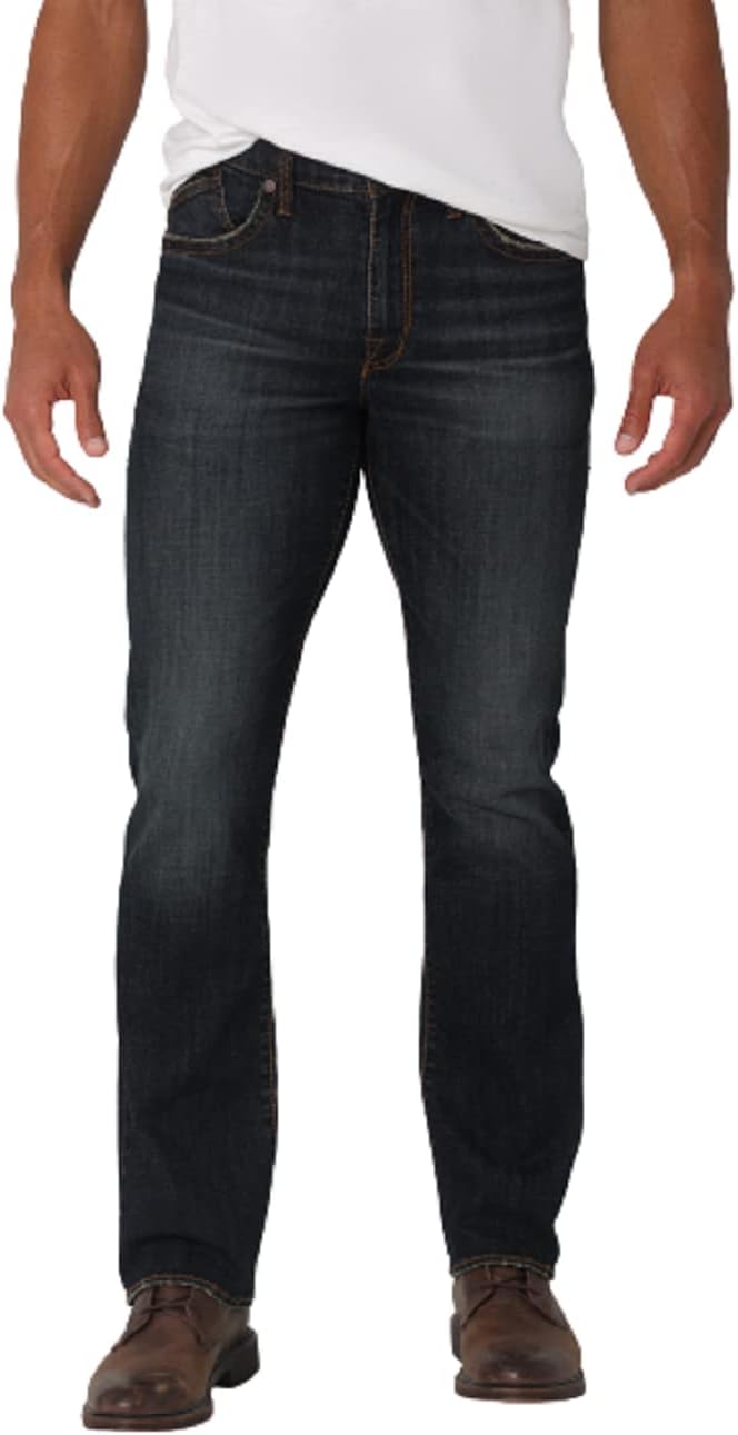 Rock & Republic Men's Mid-Rise Bootcut Jean for All-Day Comfort