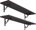 DINZI LVJ Long Wall Shelves 31.5 in Set of 2 - Farmhouse Floating