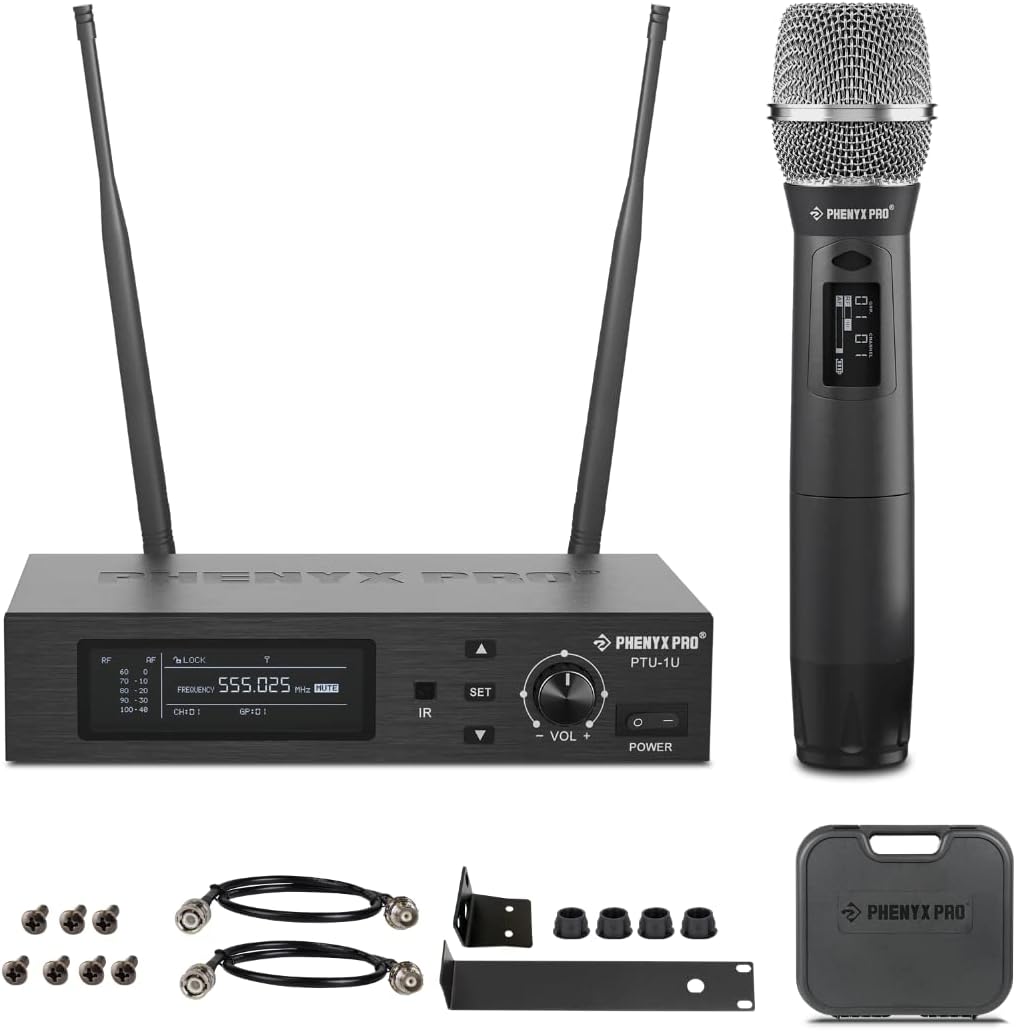 Phenyx Pro True Diversity Wireless Microphone System for Singing