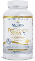 ProOmega 2000-D Lemon Flavor 90 Soft Gels - High-Potency Omega-3