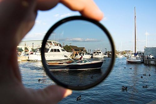 C-PL Multicoated 55mm Glass Filter for Nikon D3400 Photography