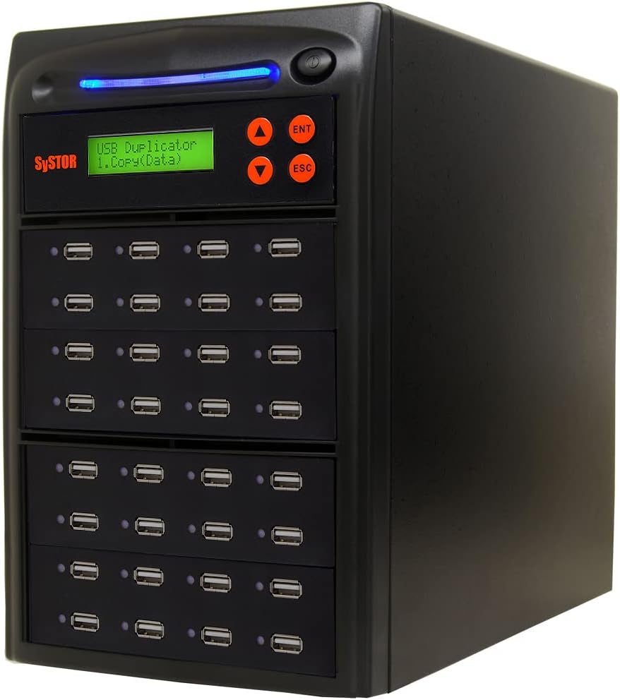 Systor USB Duplicator & Sanitizer for Fast Flash Memory Copying