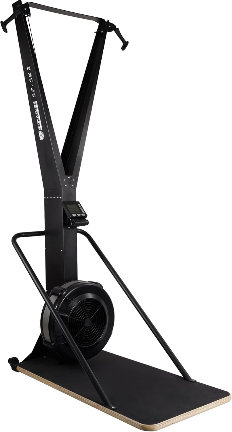 Ski Machine with LCD Display for Home Gym Strength Training