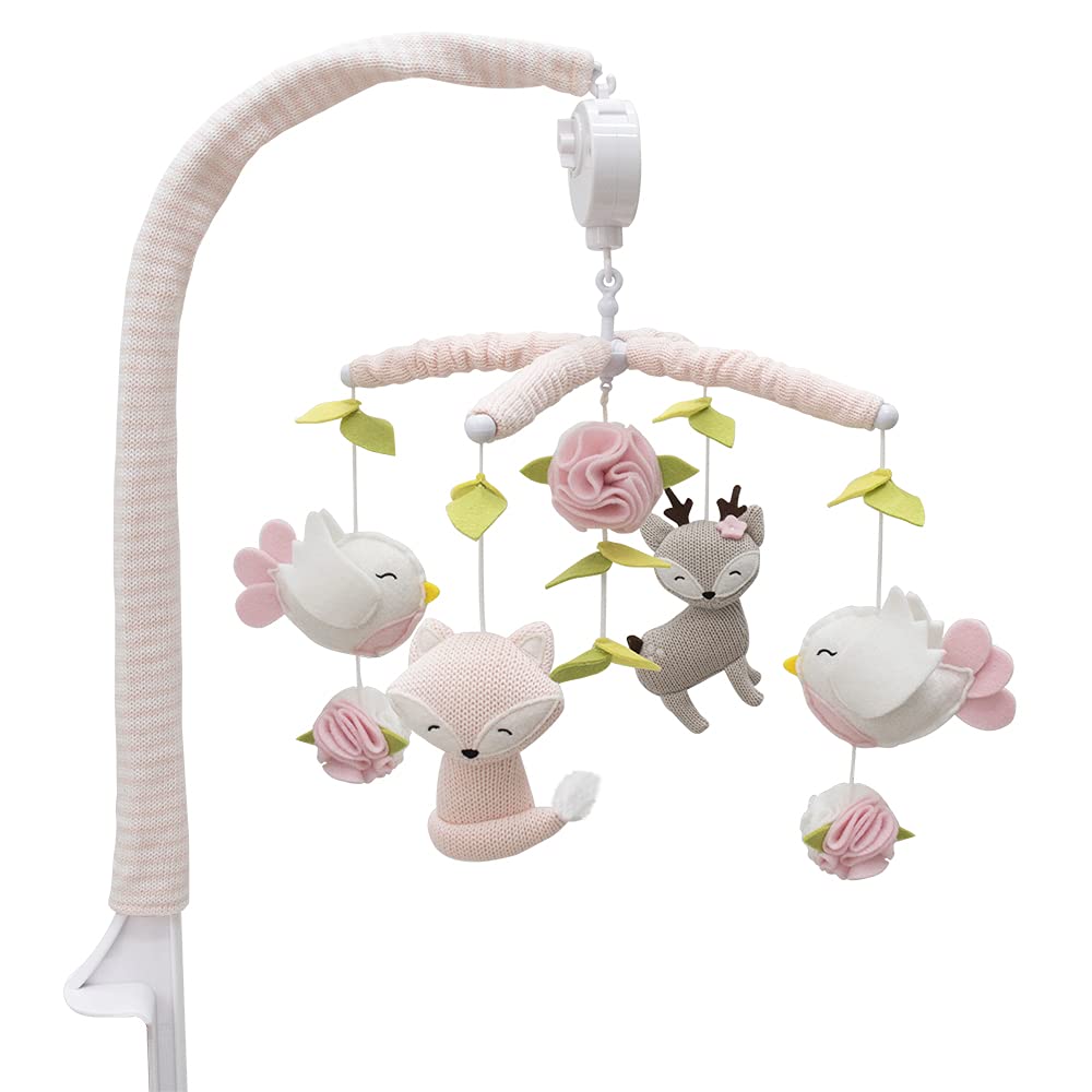 Living Textiles Baby Musical Mobile - Ava Birds for Crib