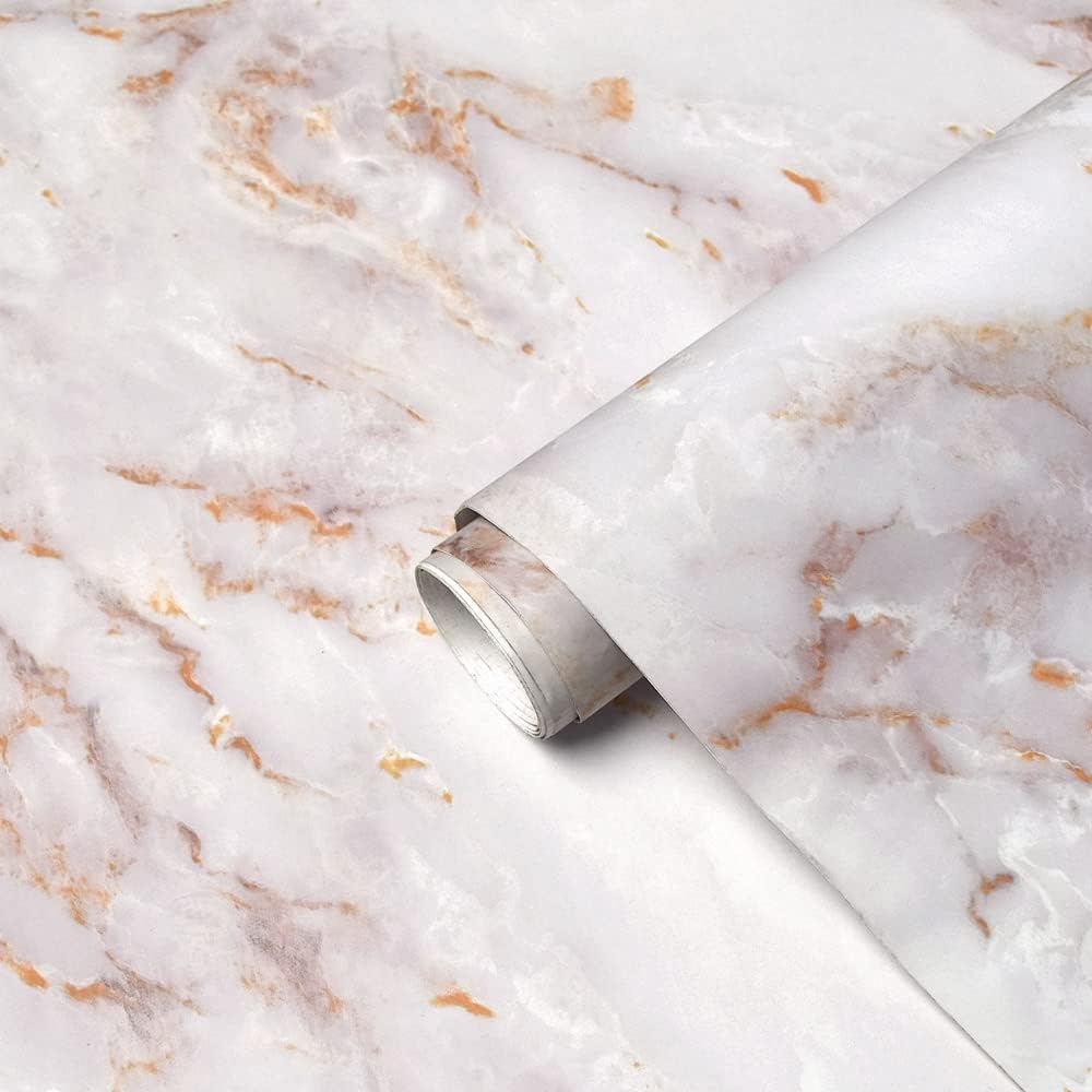 Cohoo Home Marble Contact Paper for Stylish Countertops Decor