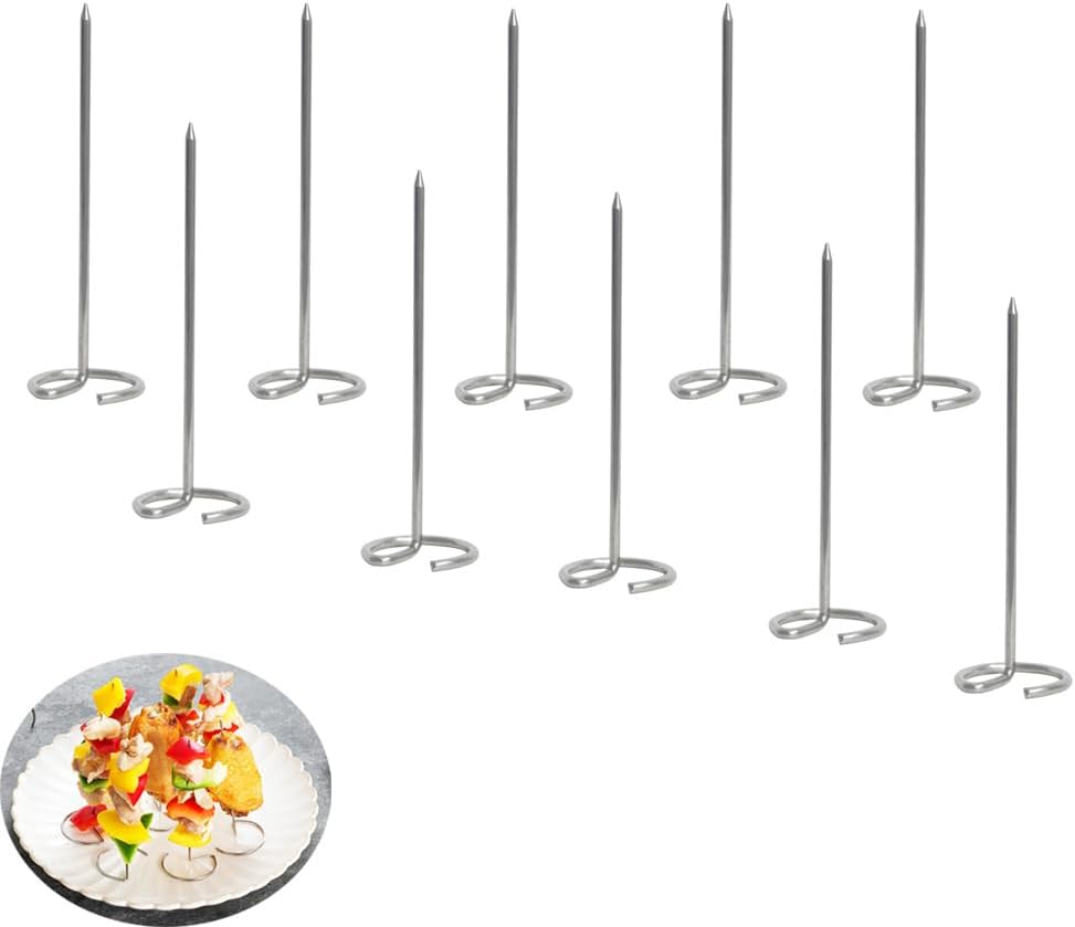 NentMent Vertical Skewer Stand - Maximize Grilling Space!
