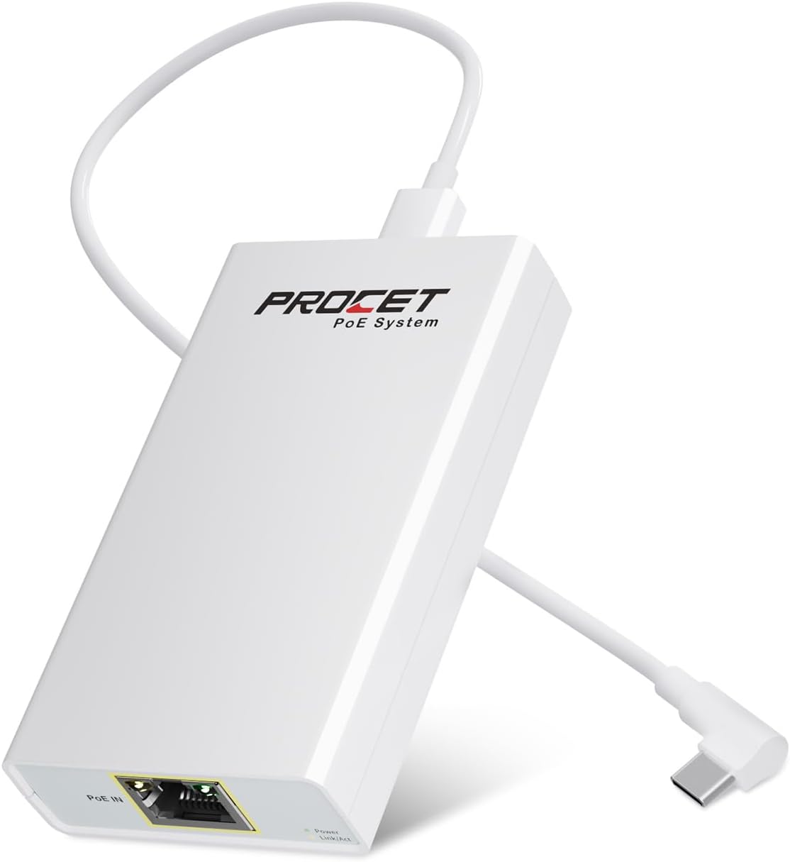 Gigabit PoE to USB C Converter for Fast Internet Access