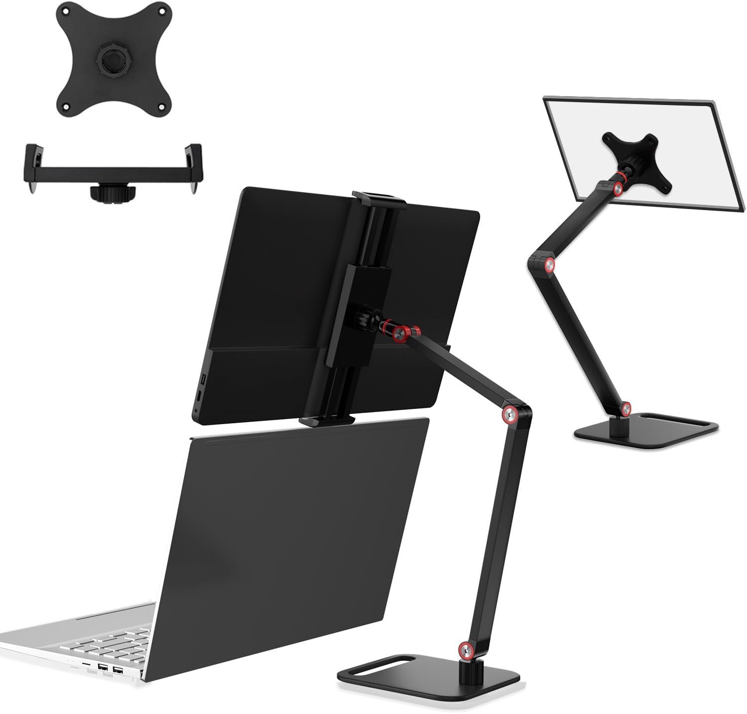 Upgrade Height Portable Monitor Stand for 4-17.3 Inch Screens
