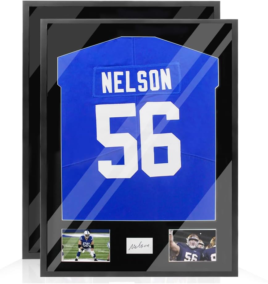 Snail Jersey Frame Display Case for Sports Memorabilia Collection