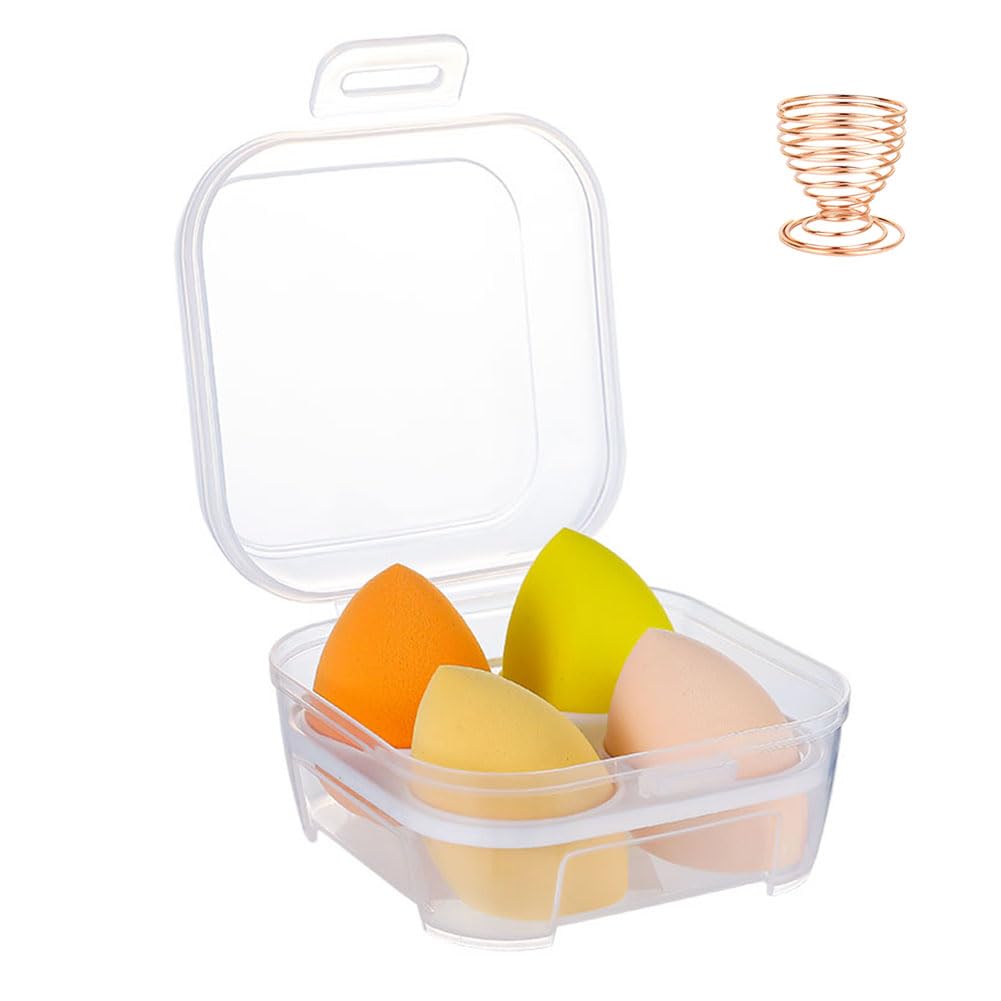Latex-Free Makeup Sponge Set, BOYYJING, Wet/Dry Use
